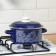 Poster "Vologda Lace", 3 l, enameled cover, induction, blue color