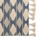Blue -colored cotton carpet Argyle Ethnic, size 160x230 cm