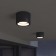 Moil -proof lamp Elektrostandard, Light, 100x100x66 mm, GX53, Black color