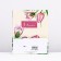 Gift package "March 8", tulips on yellow, 26 x 32 x 12 cm