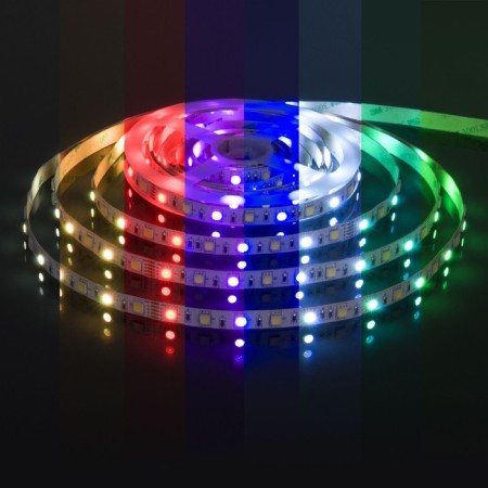 Elektrostandard LED strip, IP20, 5050, 60LED/m, 24V, MIX RGB/glow cold white-1