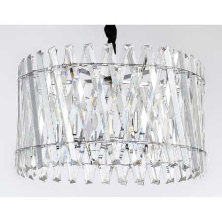 Crystal chandelier with Ambrella Light, Traditional, TR5062, E14, Color Chrome-4