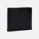 Women's wallet on the button, black color