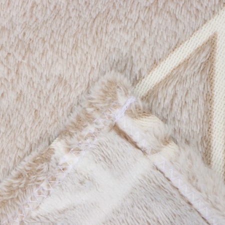 Bluming Casa Conforte Stella Ice Shards 150x200cm, Beige, Flanel 190 gr/m, PE100%-5