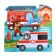 Figure puzzles 4 in 1 "Transport", 9, 12, 15, 20 elements