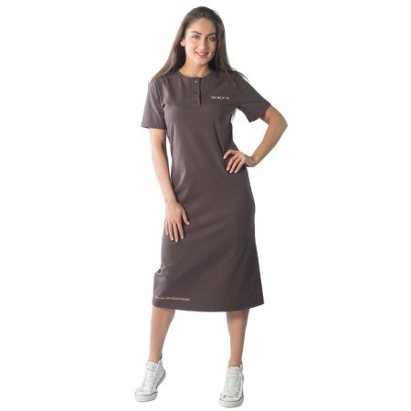 Women's dress, size 46, brown color