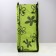 Bag - Carriage for animals "Flowers", green, size L, 53 x 21 x 29 cm
