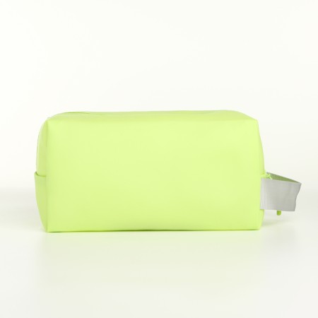 Lightning cosmetic bag, green color-1