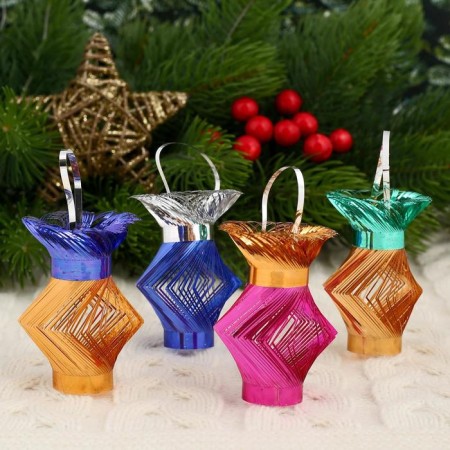 Decoration New Year's foil "Amphora" mix