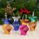 Decoration New Year's foil "Amphora" mix