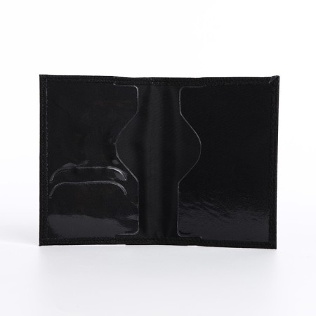 Cover for passport, black color-4