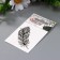 Tattoo on the body "feather" 5.3x6.3 cm