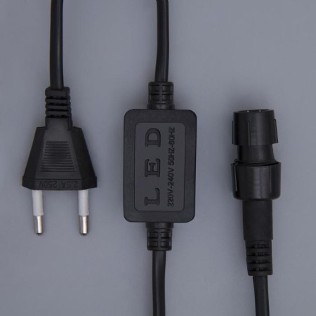 Luazon Lighting power cord for a light cord 11 mm, 2-pin, 220 V