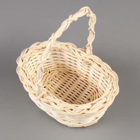 A set of baskets, 3 pcs, 18 × 8/27 cm, 15 × 6/20 cm, 11 × 5/17 cm, rattan-4