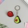 Gift set "Avocado" icon + keychain, 6.8 x 10.5 cm.