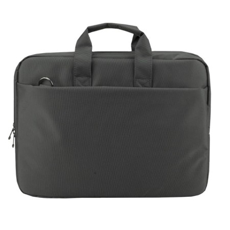 Business bag, lightning department, external pocket, gray color-2