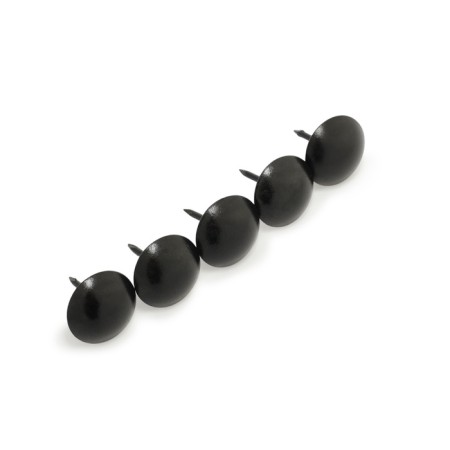 Tundra nails, decorative, 19x22 mm, black, 200 pcs-11