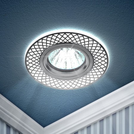 Lamp built -in era DK LD42, IP20, 50W, 95x25 mm, 4000k, white/white color-2