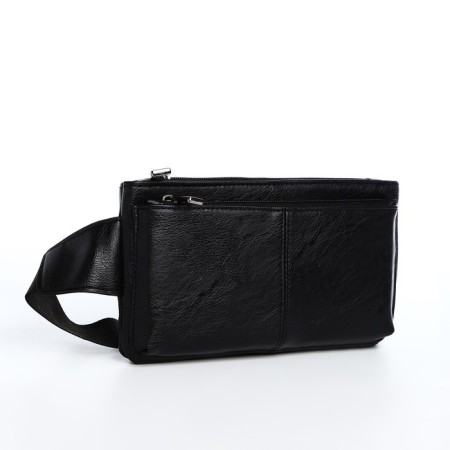 Board belt on lightning, 2 external pockets, black color-3