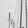 Valencia chandelier, size 84x215x84 cm, 480W 8xe14 IP 20