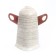 Outdoor angle (external) with a fastener for a skirting board of 55mm "decoration", 253 pacifier gray