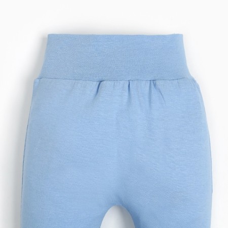 Pants children, blue color, height 62-68cm-1
