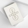 Magnetic needle "Ornament No. 4", 8 × 5.5 cm, beige color