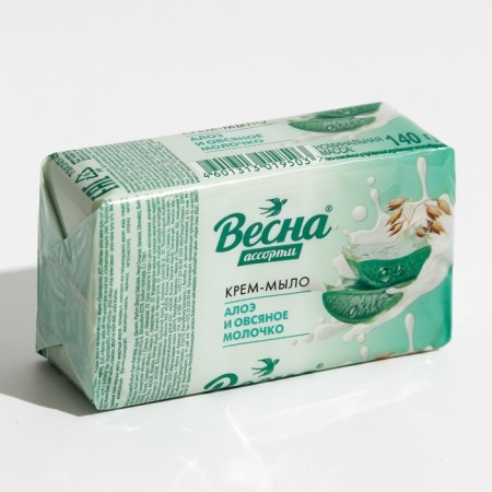 Toilet soap spring, aloe and oatmeal, 140 g