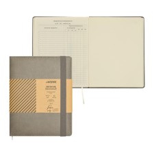 Universal diary for grades 1-11, hard cover, artificial leather, elastic band, lies, tinted block, 48 sheets