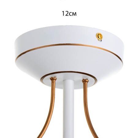 Franix chandelier 3he27 40w is white 54x54x30 cm Bayerlux-4