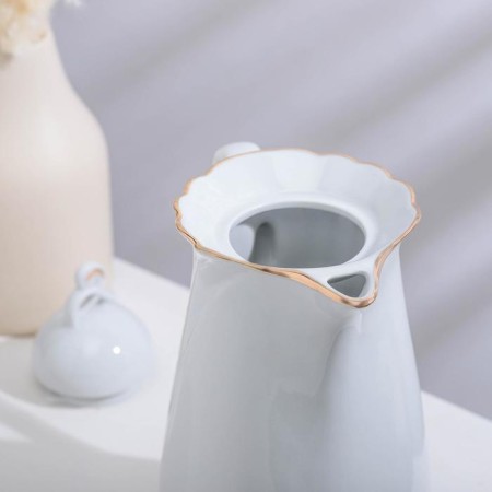 Set of drinking porcelain "linen", 8 items-6