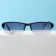 Ready glasses east 0056 tinted, black color, bending pipe, -4.5