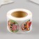 New Year Stick Paper "Santa Claus and Forest Beasts" d = 2.5 cm 252 pcs in roll