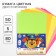 Colored paper tinted, neon, A4, 50 sheets, 5 colors, non -nominated, bilateral, in a package, 80 g/m², puppy patrol