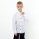 Shirt for a boy, white color, height 146 cm