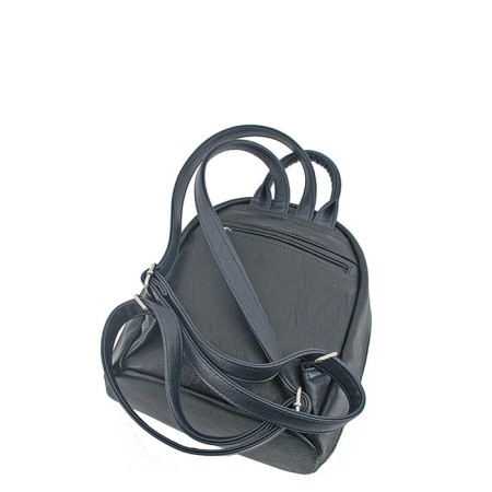 B2740 backpack, lightning department, black/dark blue 25x22x10cm-1