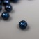 Beads for creativity plastic "sapphire" set 200 pcs d = 0.6 cm