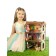 Wooden house with colored wallpaper "Loli"