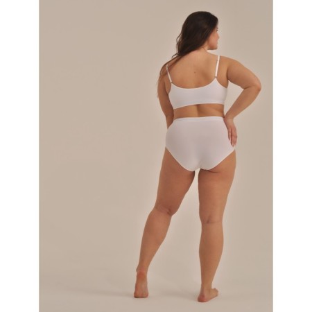Female top on adjustable straps with cups Top with Cup, size 54-56, white color-4