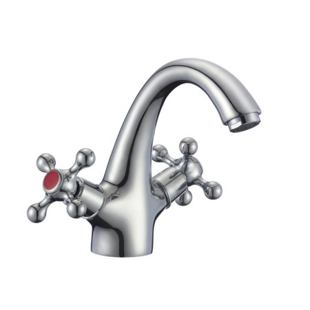 Eleanti Elt1010 sink mixer, two -wound with flexible eyeliner, chromium color
