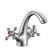 Eleanti Elt1010 sink mixer, two -wound with flexible eyeliner, chromium color