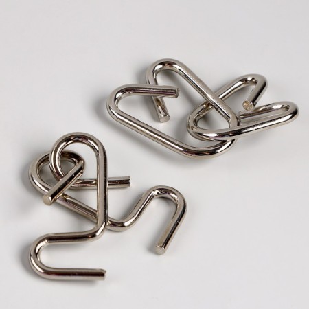 Metal puzzle "For the coolest guys", with tangram-2