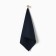 Ethel towel, col. Dark blue, 40x70 cm, 60% flax, 40% HL, 245 g/m2