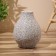 Vase wicker, floor 25x25x31 cm (+/- 5 cm)