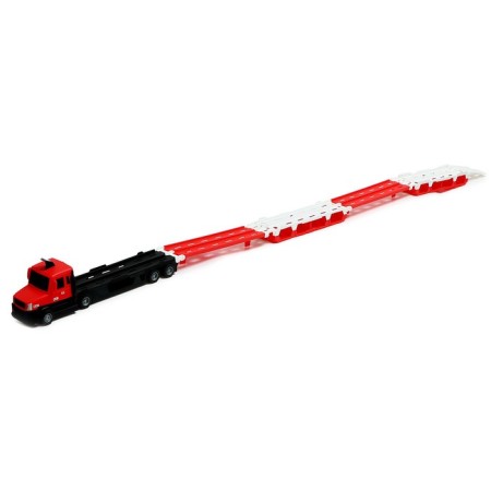Parking 2 in 1, transforms into a vehicle, light and sound effects, red color-4