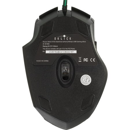 Mouse call 815G Inferno Black Optical (2400DPI) USB (6but)-6