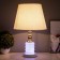 Highway lamp 16138/1 E27 40W+LED light-gold backlight 28x28x45 cm Risalux