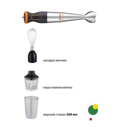 ECON ECO-443HB Bleader, Poster, 1000 W, 0.5/0.5 L, 2 Skor., 2 nozzles, black-orange-3