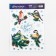 Interior stickers "Birds", 21 x 29.7 cm, New Year