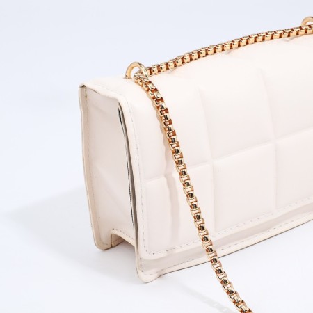 Bag Messenger on magnet, white color-3